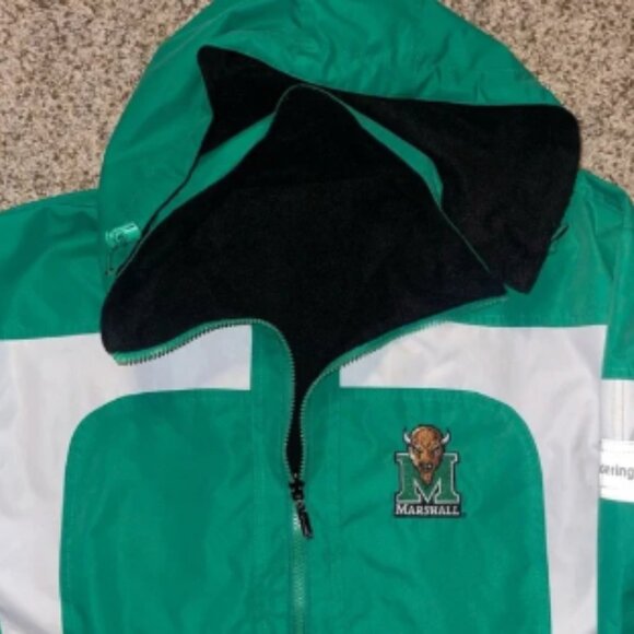 Marshall University Thundering Herd Cheneral Jacket Coat Reversible Men's Medium - Picture 4 of 10